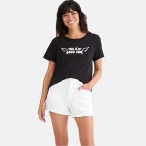 Black Graphic T-Shirt